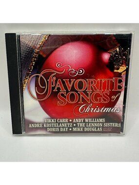 Favorite Songs Of Christmas Various Artists CD 2002 Sony Music Holiday Classics